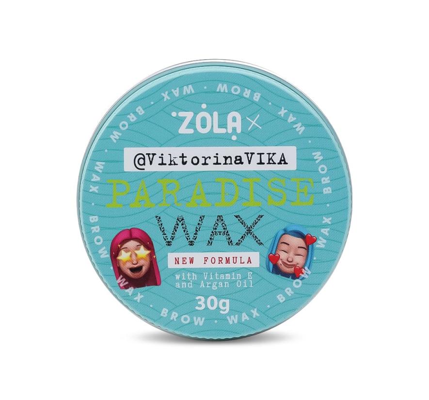 Віск ZOLA для укладання брів Viktorina Vika Paradise Wax