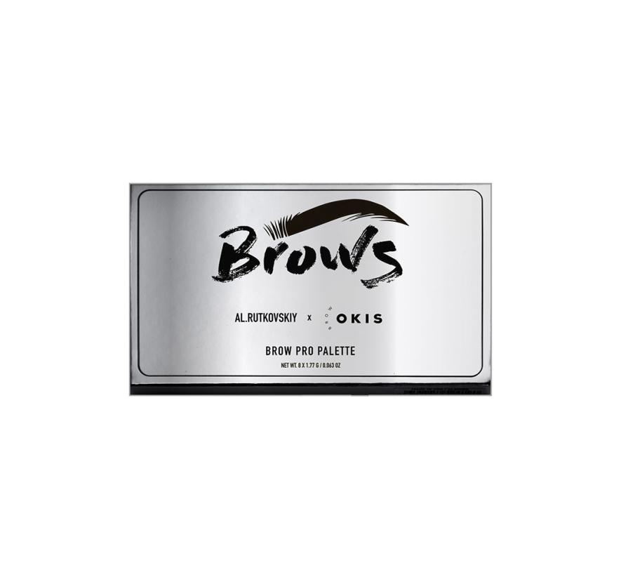 Палетка теней Okis Brow для бровей