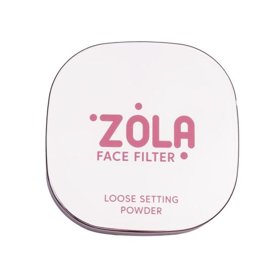 Пудра Zola Face Filter, фиксирующая, рассыпная, для макияжа