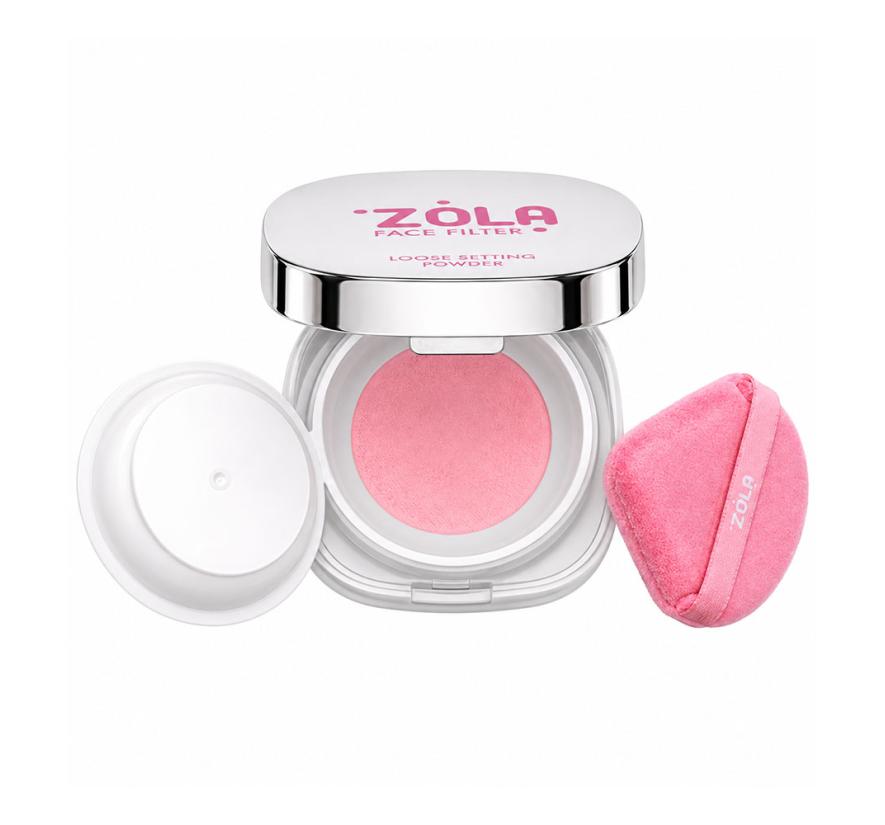 Пудра Zola Face Filter, фиксирующая, рассыпная, для макияжа