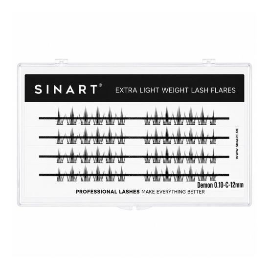 Ресницы-пучки Sinart Eye Lashes Pro Demon 12 мм