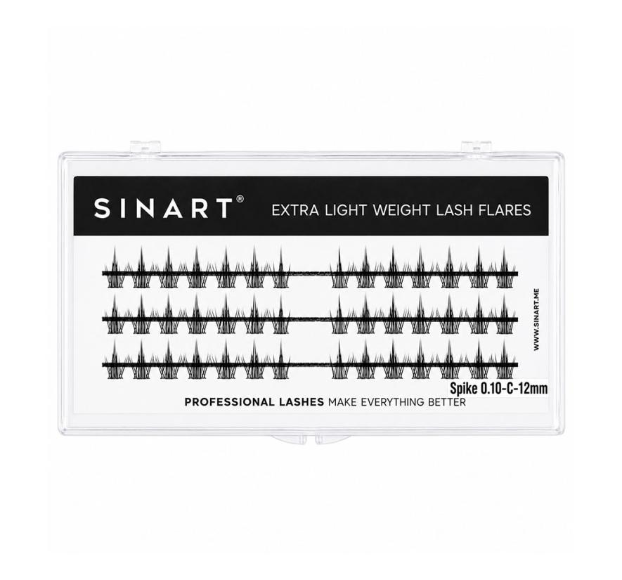 Ресницы-пучки Sinart Eye Lashes Pro Spike 12 мм