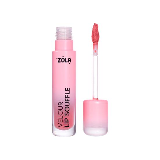 Помада Zola Velour Lip Souffle, матовая