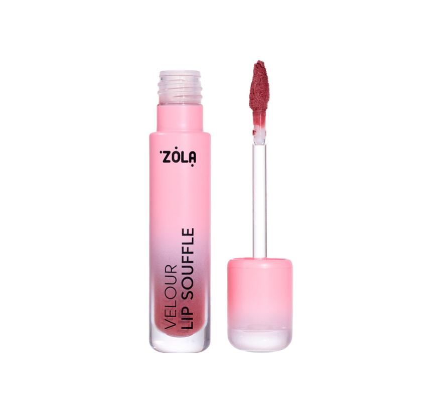 Помада Zola Velour Lip Souffle, матовая