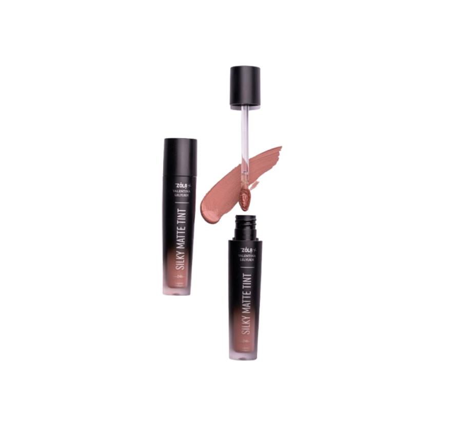Тени Zola x Valentina Lelyukh Silky Matte Tint для век, жидкие
