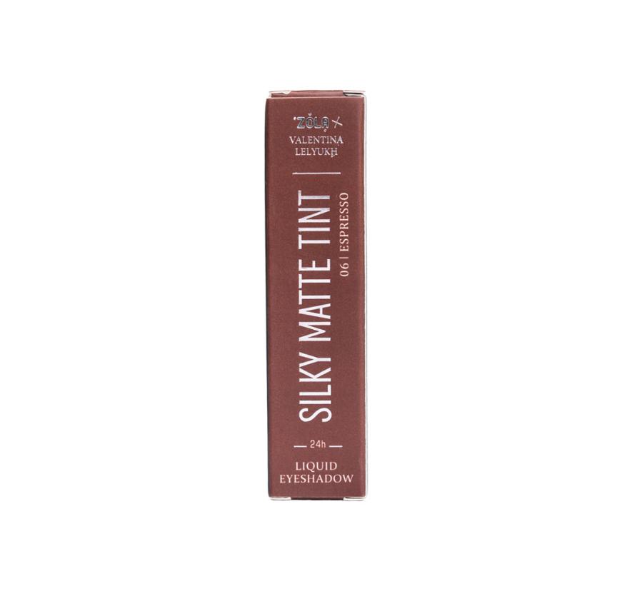 Тени Zola x Valentina Lelyukh Silky Matte Tint для век, жидкие