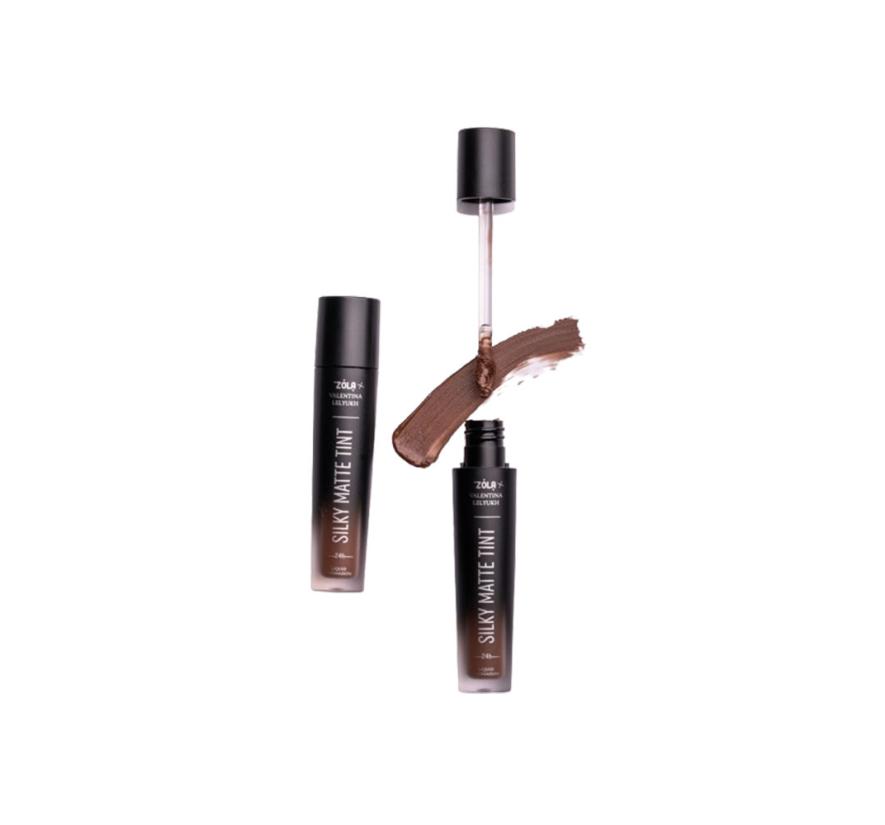 Тени Zola x Valentina Lelyukh Silky Matte Tint для век, жидкие