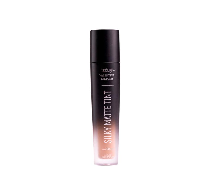 Тени Zola x Valentina Lelyukh Silky Matte Tint для век, жидкие