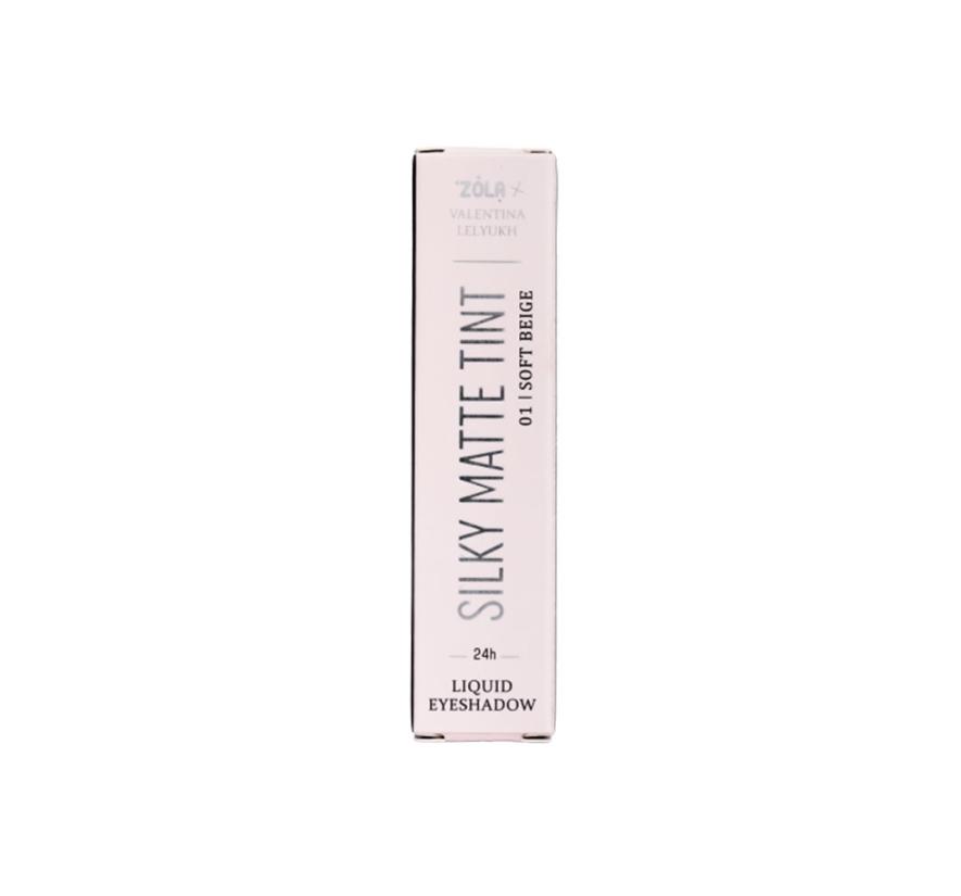 Тени Zola x Valentina Lelyukh Silky Matte Tint для век, жидкие