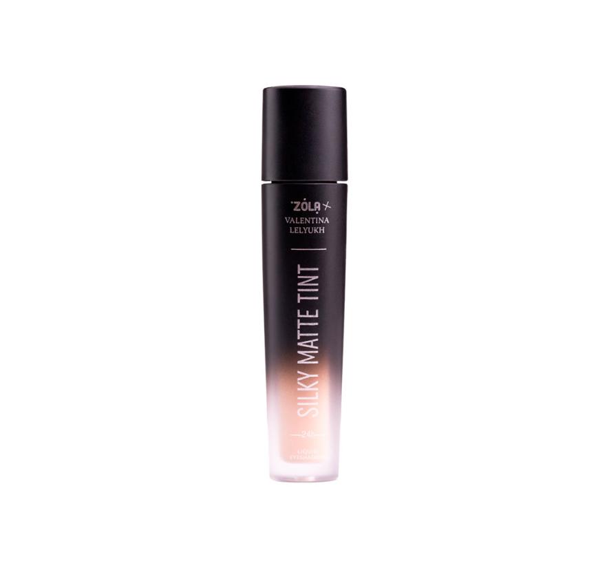 Тени Zola x Valentina Lelyukh Silky Matte Tint для век, жидкие