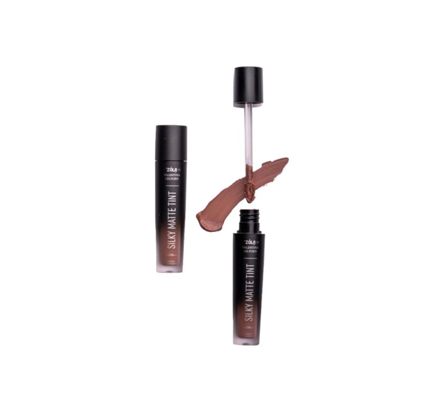 Тени Zola x Valentina Lelyukh Silky Matte Tint для век, жидкие