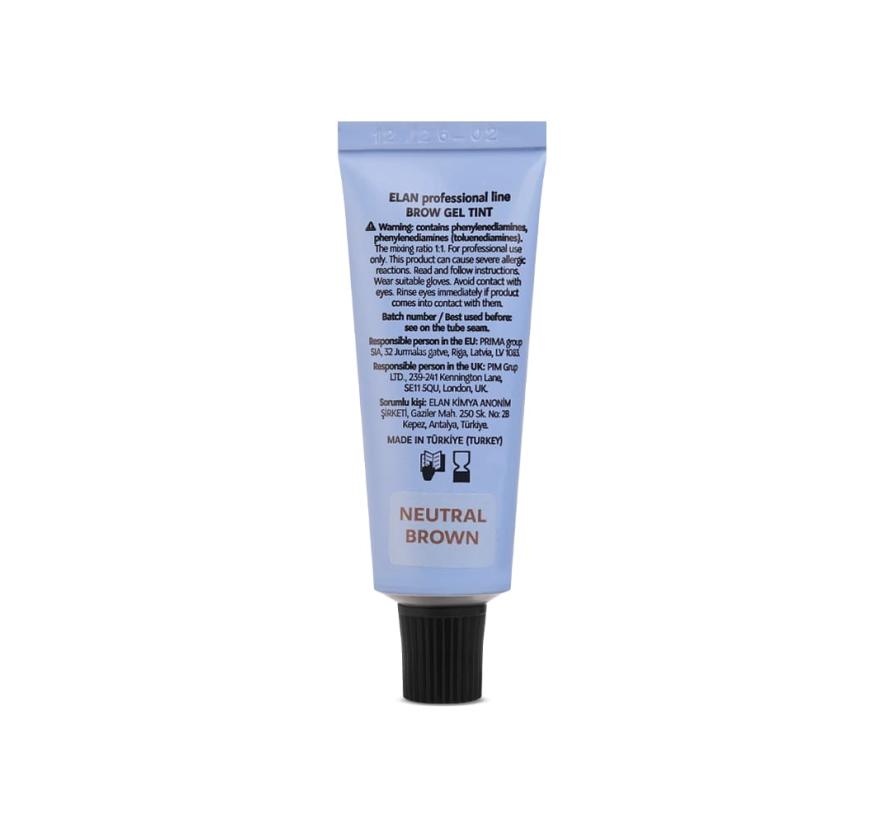 Краска Elan Brow Gel Tint для бровей, гелевая (20 мл)