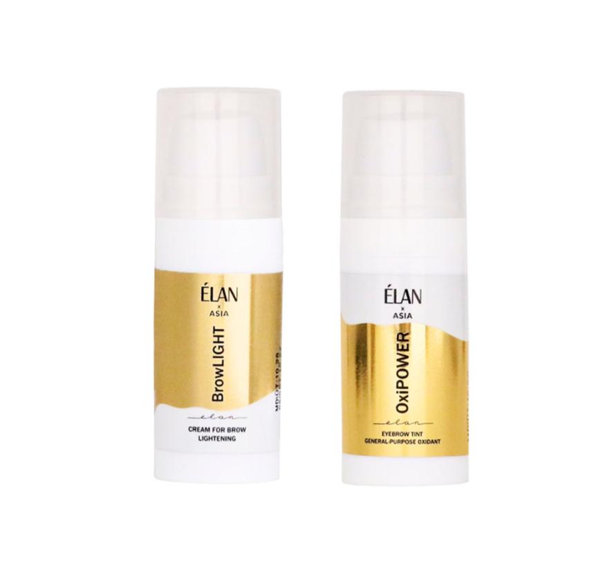 Набор системы Elan x Asia Brow Light для осветления бровей (10 мл)