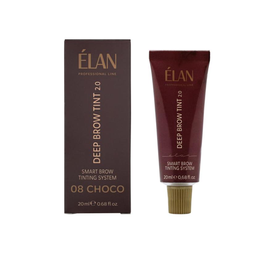 Фарба Elan Deep Brow Tint 2.0 08 Choco для брів (20 мл)