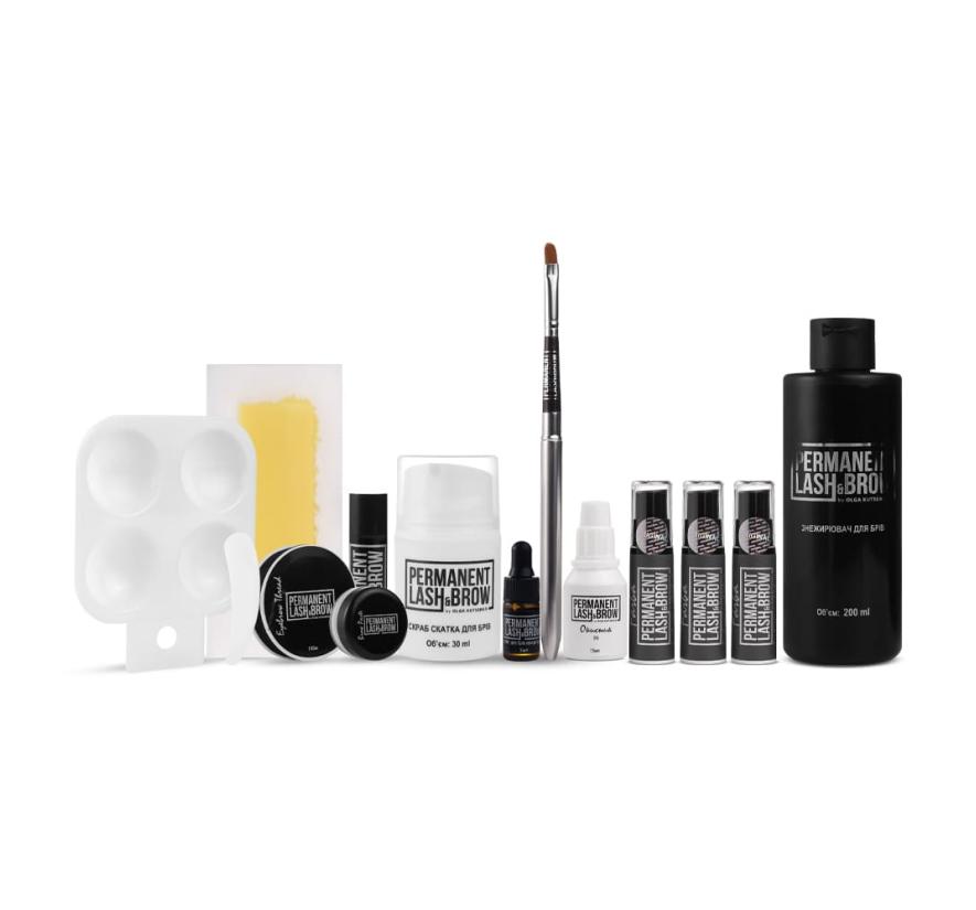 Стартовий набір Permanent Lash&Brow "Start Farba" для фарбування брів фарбою