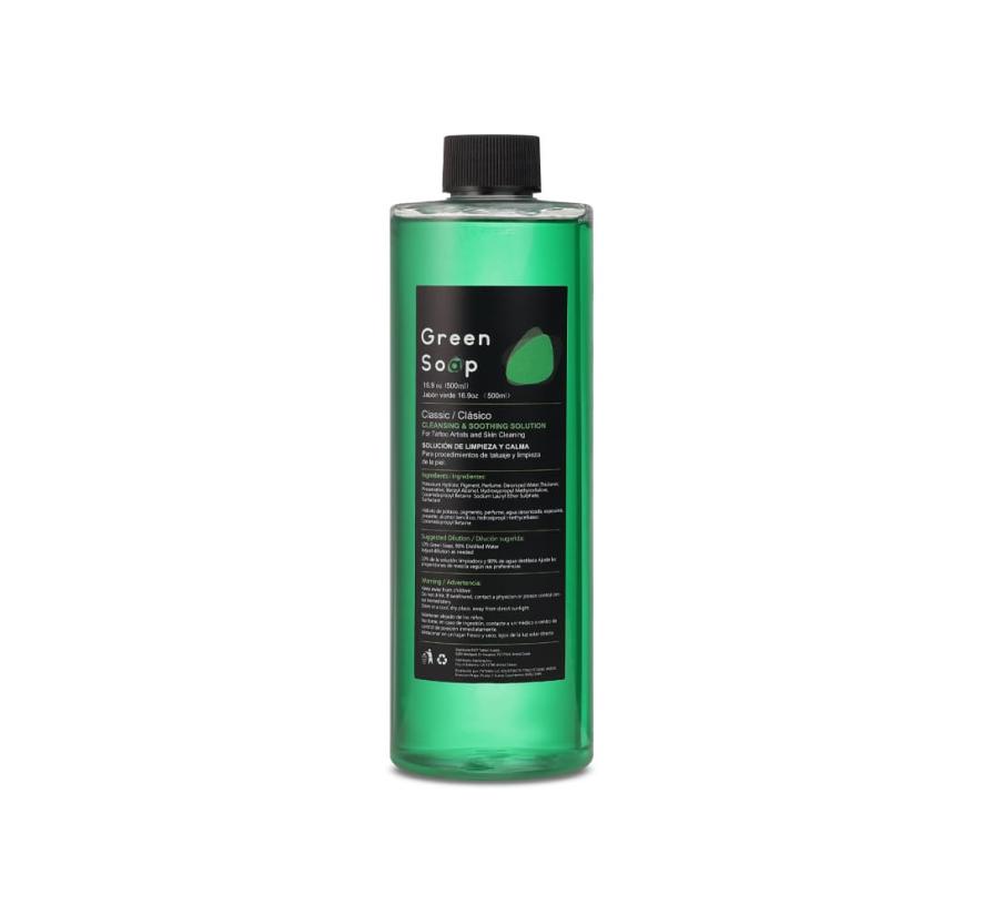 Антисептик-концентрат Green Soap для перманентного макияжа (500 мл)