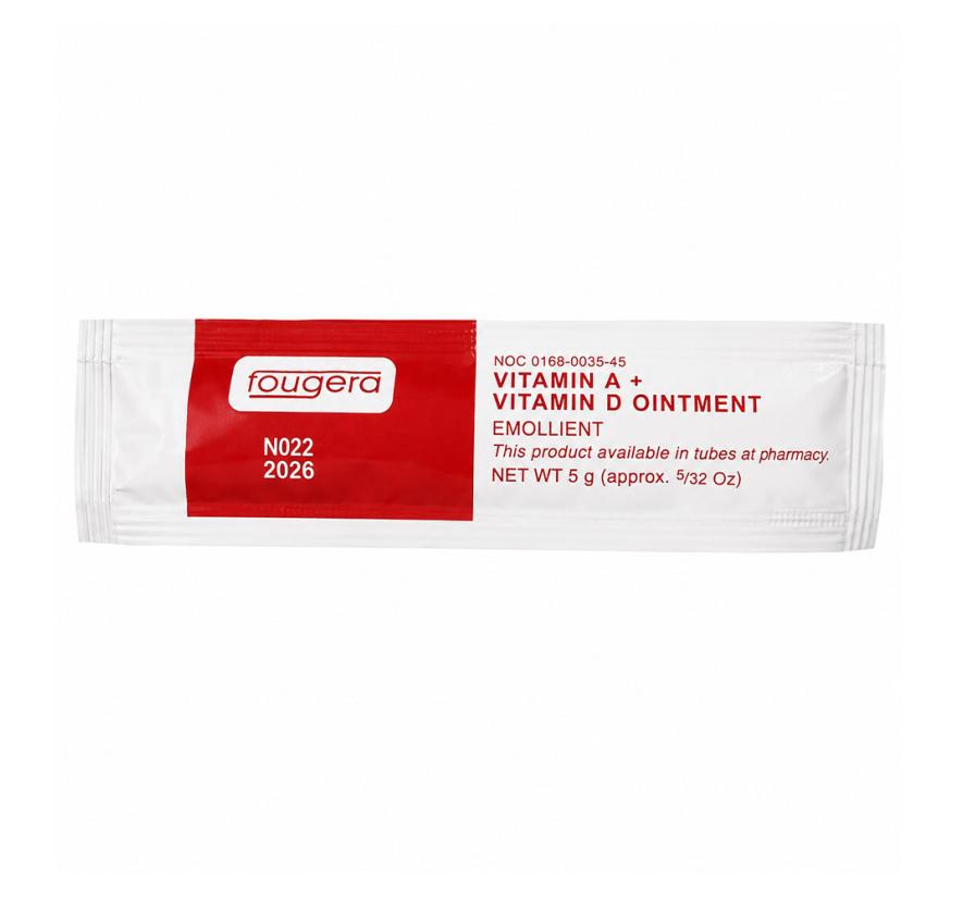 Крем заживляющий после татуажа Fougera Vitamin A + Vitamin D Ointment, 5 г