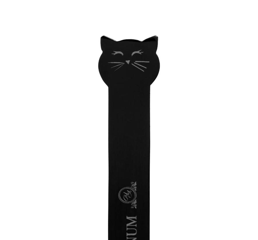 Пинцет Platinum Cat для бровей, скошенный