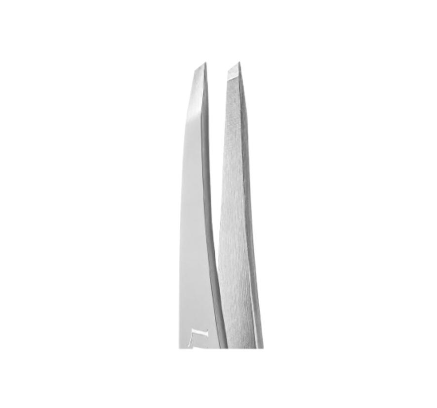 Пинцет Lendi Tweezer Ultra Fine Slanted для бровей, скошенный
