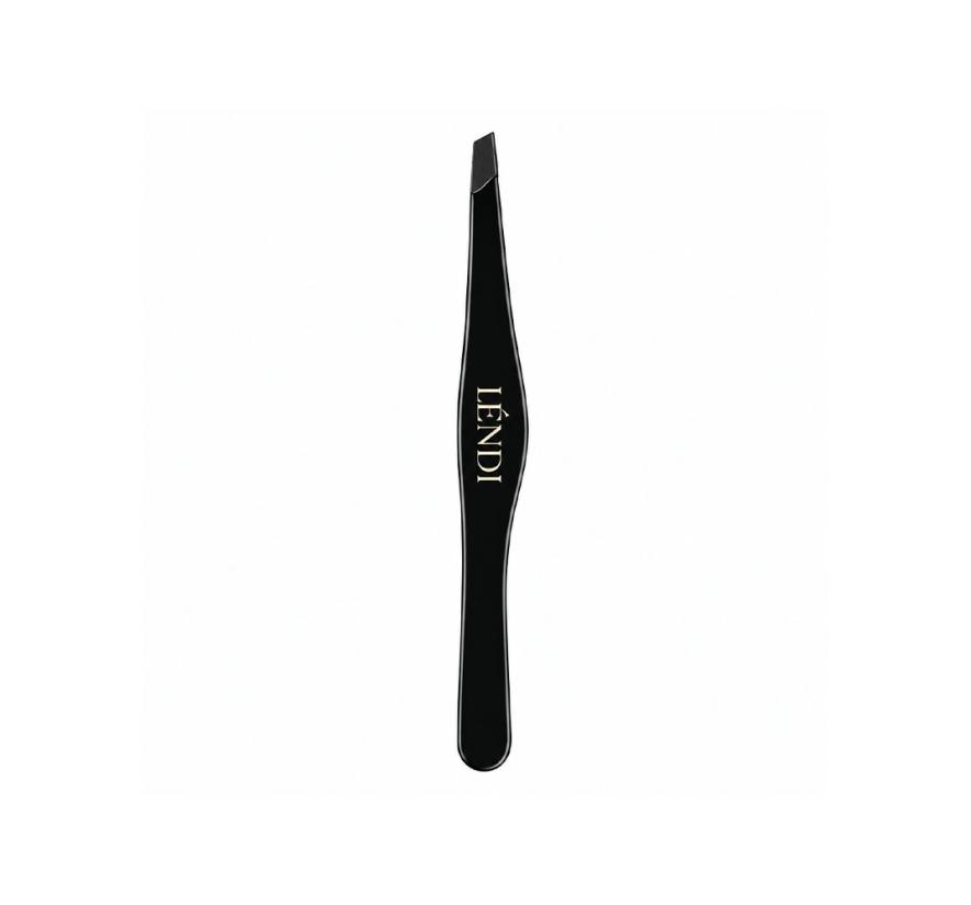 Пинцет Lendi Tweezer Ultra Fine Slanted для бровей, скошенный