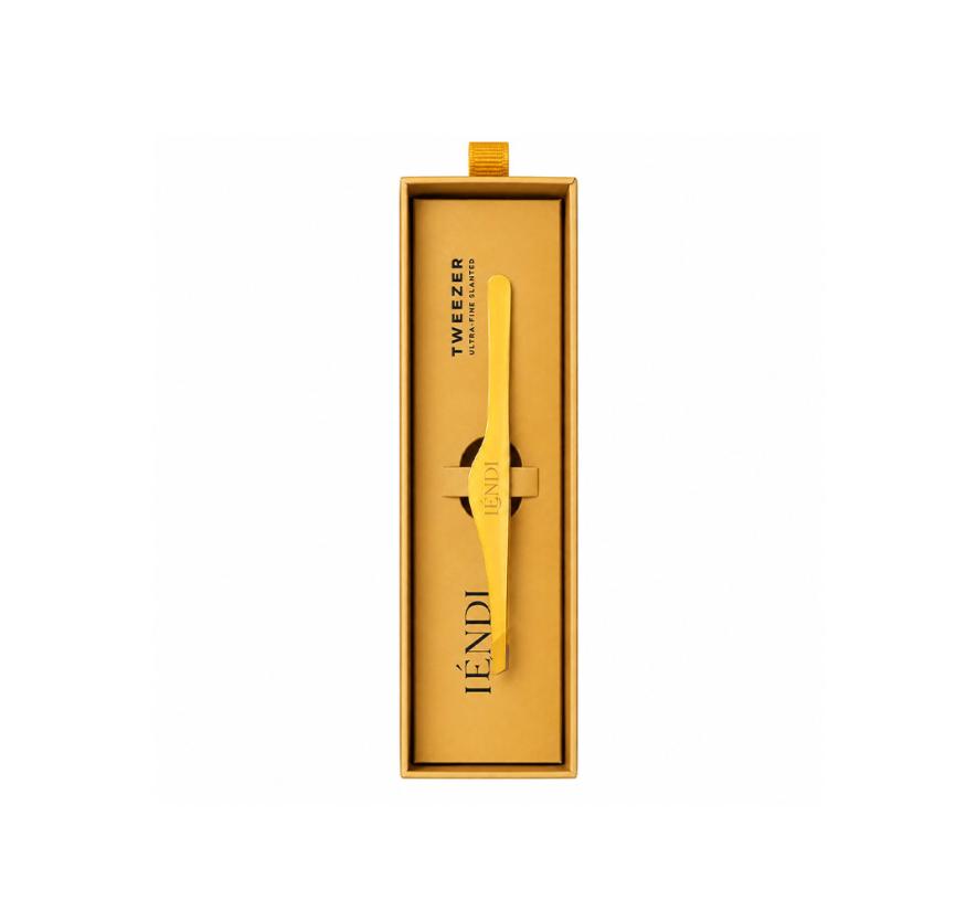 Пинцет Lendi Tweezer Ultra Fine Slanted для бровей, скошенный