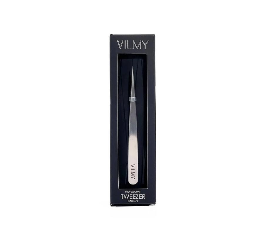 Пинцет Vilmy для ресниц V -12, прямой