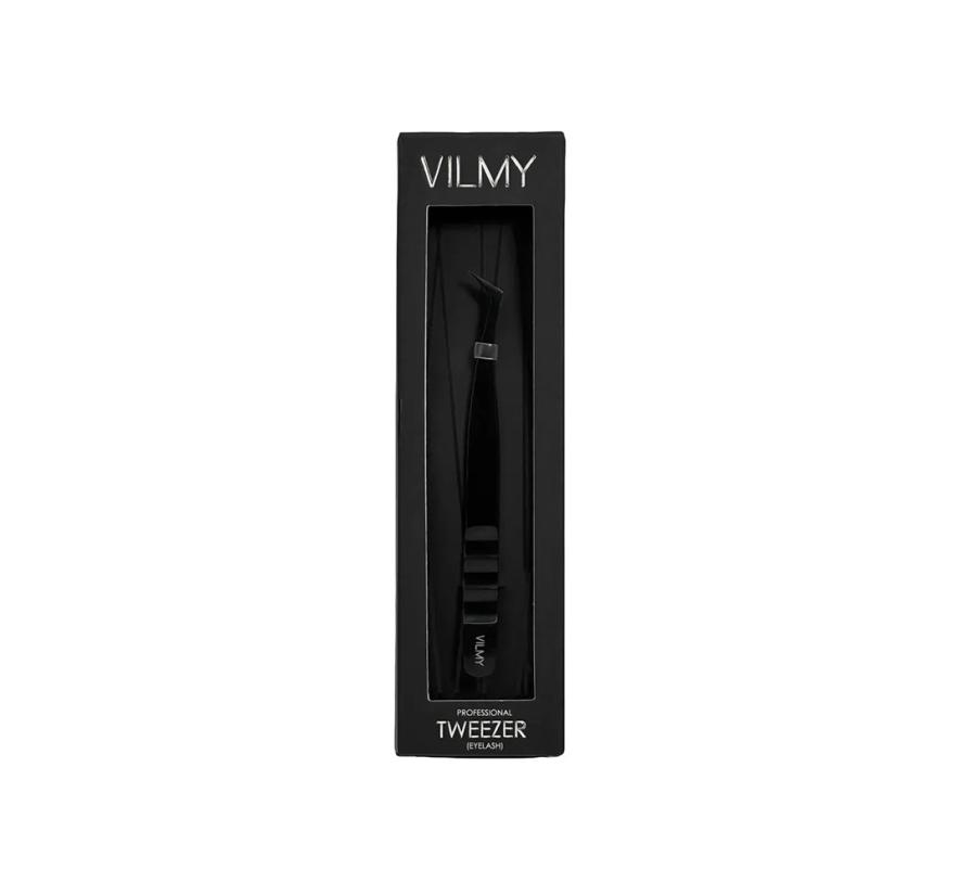 Пинцет Vilmy T-50b для ресниц, топорик