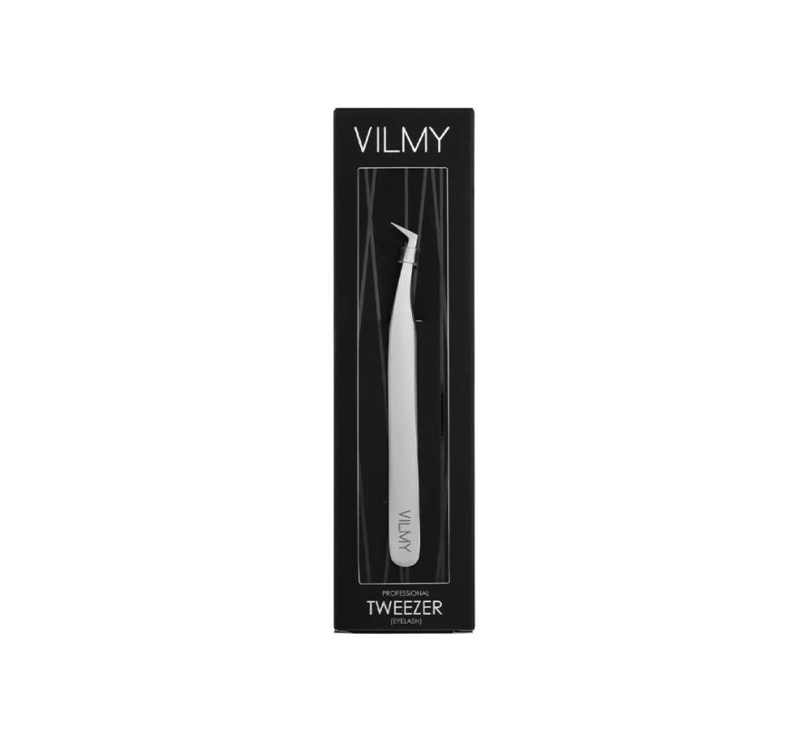 Пинцет Vilmy T-60 для ресниц, топорик