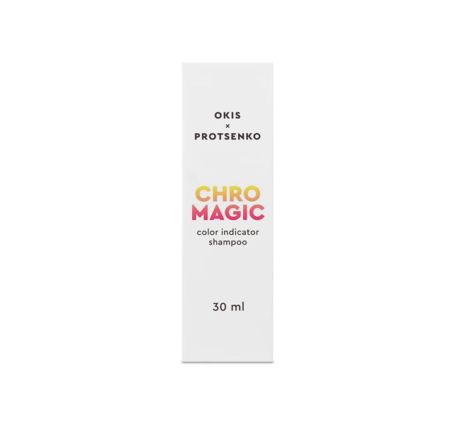 Шампунь-индикатор цвета Okis x Protsenko Chromagic для бровей (30 мл)