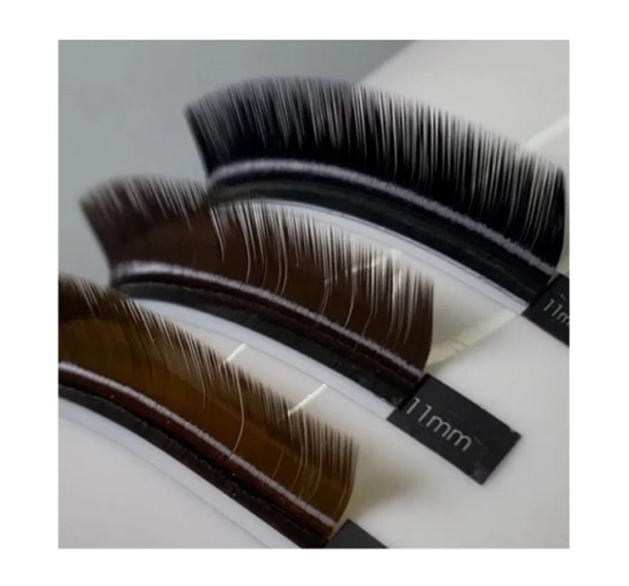 Ресницы Lash Zone черные, MIX 20 линий