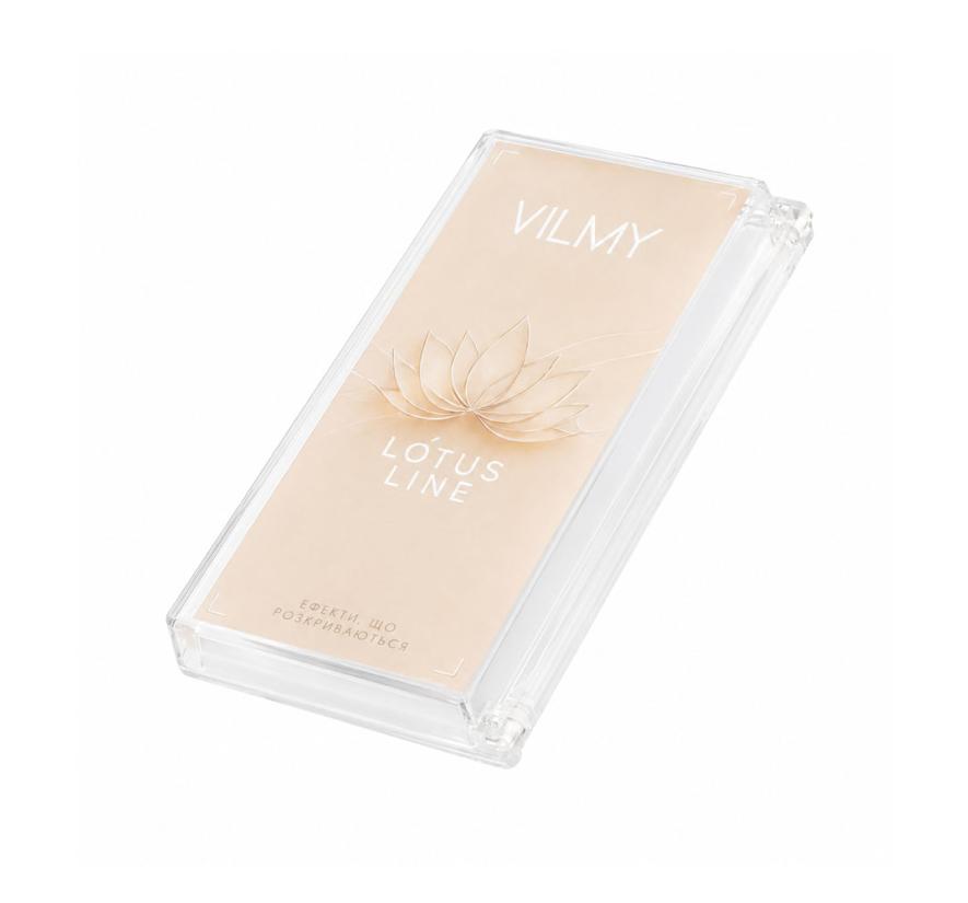 Ресницы Vilmy Lotus черные, одна длина, 20 линий