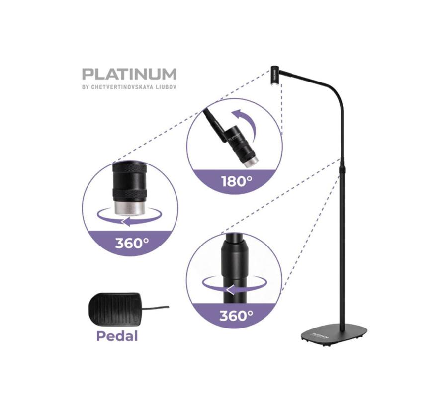 UV-лампа Platinum для ультрафиолетового наращивания ресниц, профессиональная