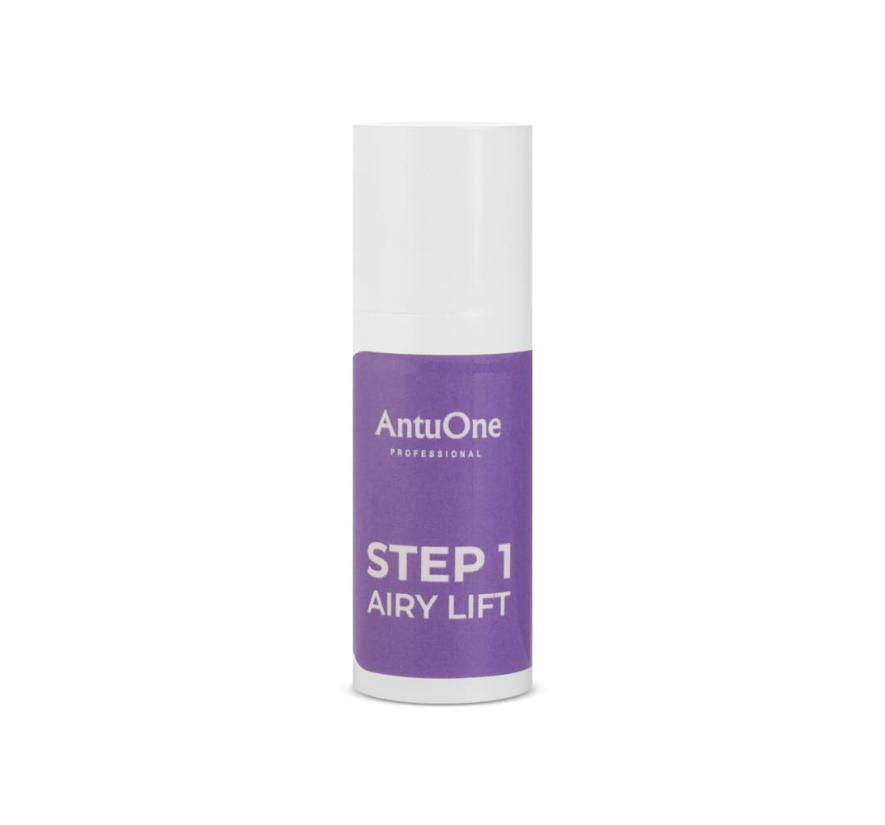Состав AntuOne Step 1 Boost Airy Lift, для ламинирования бровей и ресниц (10 мл)