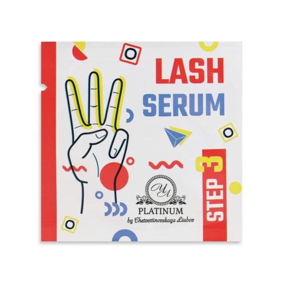 Состав Platinum №3 для ламинирования ресниц и бровей в саше (1,5 мл)