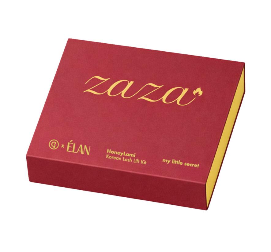 Набор составов Elan x GхBar Zaza HoneyLami для корейского ламинирования ресниц и бровей