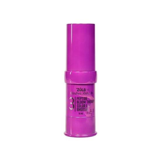 Состав Zola x Yuliya Lash Vin №3 Peptide Bloom Therapy, для ламинирования бровей и ресниц (10 мл)