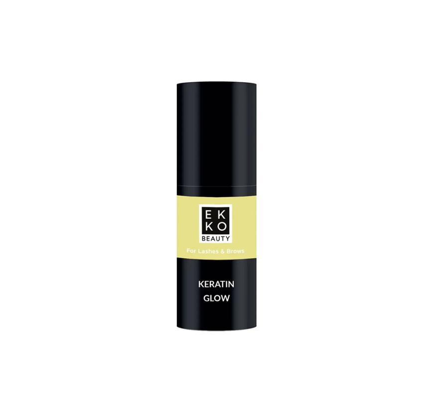 Уходовое кератиновое средство Ekko Beauty Keratin Glow для бровей и ресниц (10 мл)