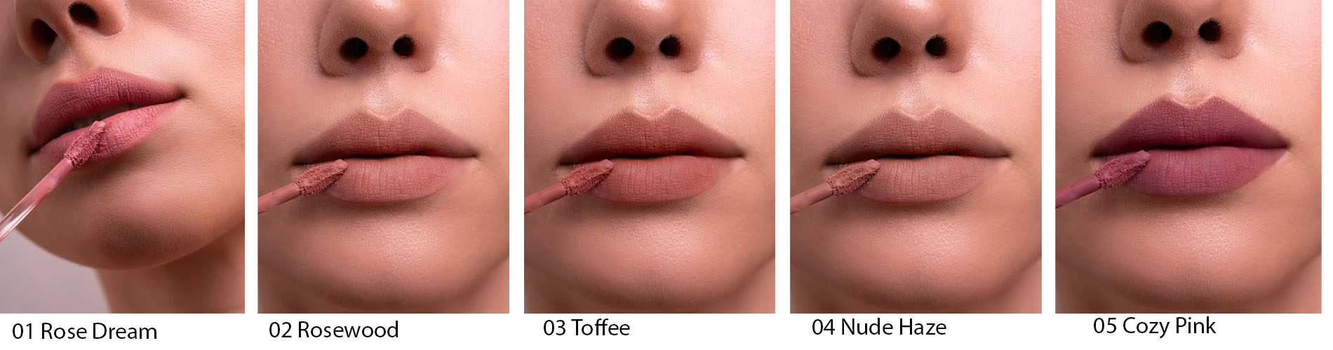 Помада Zola Velour Lip Souffle, матовая
