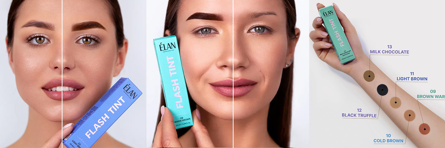 Краска Elan Flash Tint для бровей и ресниц (10 мл)
